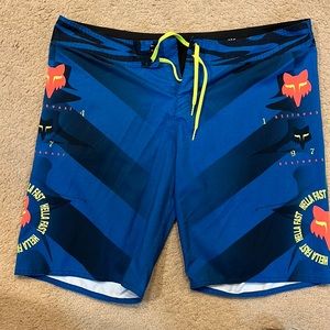 Fox Racing swim trunks
